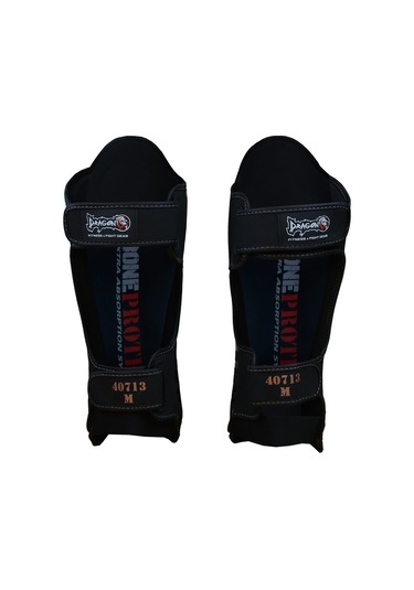 Dragondo 40713-p Tiger Kaval Ayak Koruyucu Muay Thai Kick Boks Kaval Koruyucu Siyah