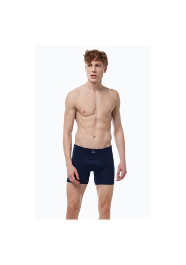 Malabadi Erkek Lacivert Premium Collection Modal Uzun Boxer 250 Lacivert