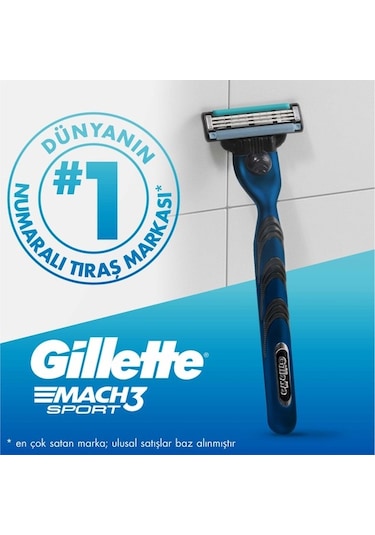 Gillette Mach3 Start Yedek Tıraş Bıçağı 10 Adet