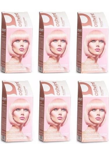 Ostwint Yoğun Saç Renk Açıcı Toz 6 x 22 ML