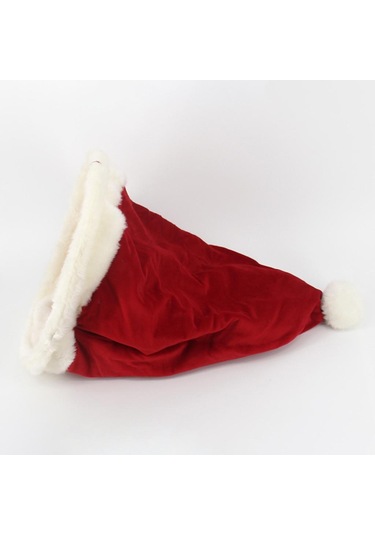 Suntek Pet Kedi Yılbaşı Şapka Şekli Yatak Kış Yavru Için