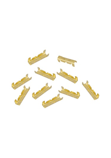 Geeroyoo 100 Adet Dj453b Bakır Halka Terminali - 0.5-1.5mm Kablolar İçin Anti-korozif, Kırık Veya Kısa Kabloları Bağlamak İçin