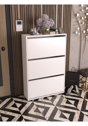 Skeche Düşer Kapak Ayakkabılık Raflı Ayakkabılık 3 Bölmeli Ayakkabılık Beyaz Beyaz Skeche Düşer Kapak Ayakkabılık Raflı Ayakkabılık 3 Bölmeli Ayakkabılık Beyaz Beyaz