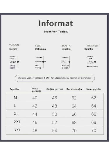 Erkek Sonbahar Ve Kış Düz Renk Kalın Yuvarlak Yaka Kazak Beyaz
