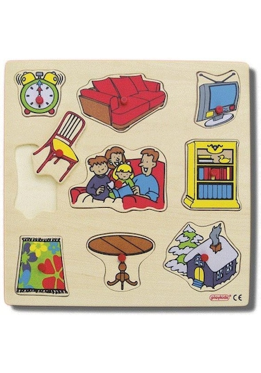 Evimiz Puzzle (30X30 Cm)
