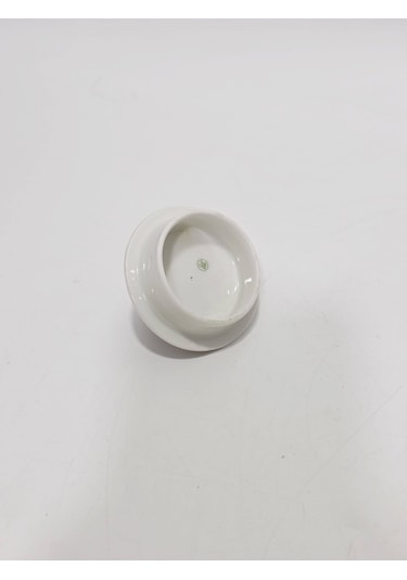 F. Legrand Limoges Çiçek Desenli Porselen Kapak 6,3cm Pembe