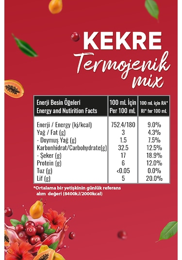 Kekre Termojenik Mix 250 Ml