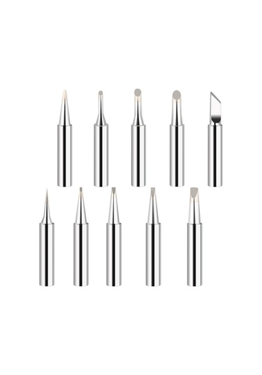 Moveevo 10 Adet Bakır Levha Sopa Uçları Seti - Kurşunsuz Elektroplating, Kolay Cila, Etkili Deoksidasyon - 900m-t Modeli Kaynak Tahtası Araçları İçin