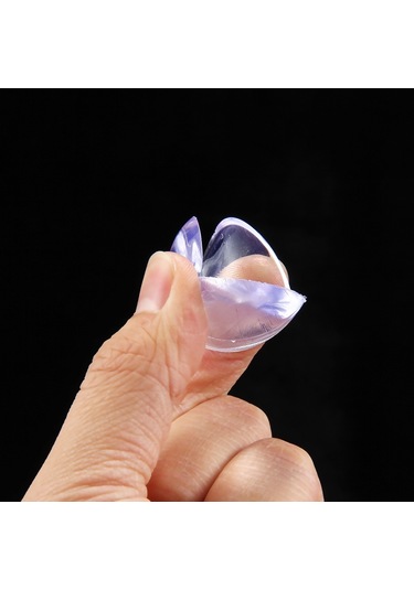 Sones 100 Adet Bebek Masası Köşe Güvenlik Örtüsü Pedi Yarım Küre Şekli Çocuk Masası Çarpışma Önleyici Koruyucu Yastık Çift Taraflı Yapışkanlı Çok Renkli