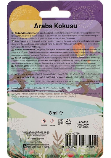 Pierre Cardin Araba Kokusu - Büyüleyici 8 Ml Oto Kokusu