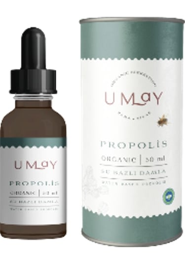 Umay Herbal Organik Su Bazlı Propolis Damla 50 ML