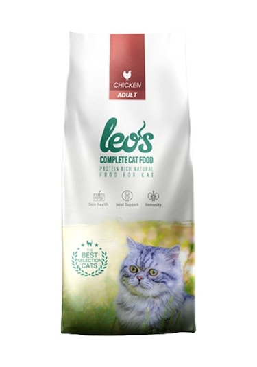 Leos Tavuklu Yetişkin Kedi Maması  1 KG