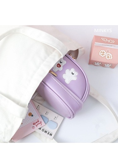 Şık Ve Fonksiyonel Öğrenciler İçin Kalem Kutusu - Mor Renkli Okul Malzemesi Mor