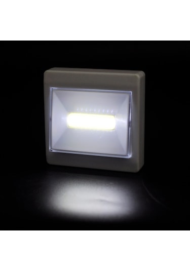 Cob Ledli Mıknatıslı Yapışkanlı Lamba Çok renkli