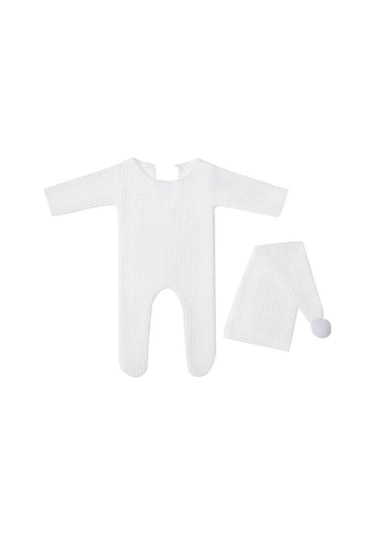 Trendooze Yousheng Yenidoğan Tulum Tığ Takım Sevimli Sahne Romper Pembe Kıyafet Jakarlı Fotoğrafçılığı Fotoğraf Esneklik Desen Büyük Bebekler Bebek 1 Ay Pembe