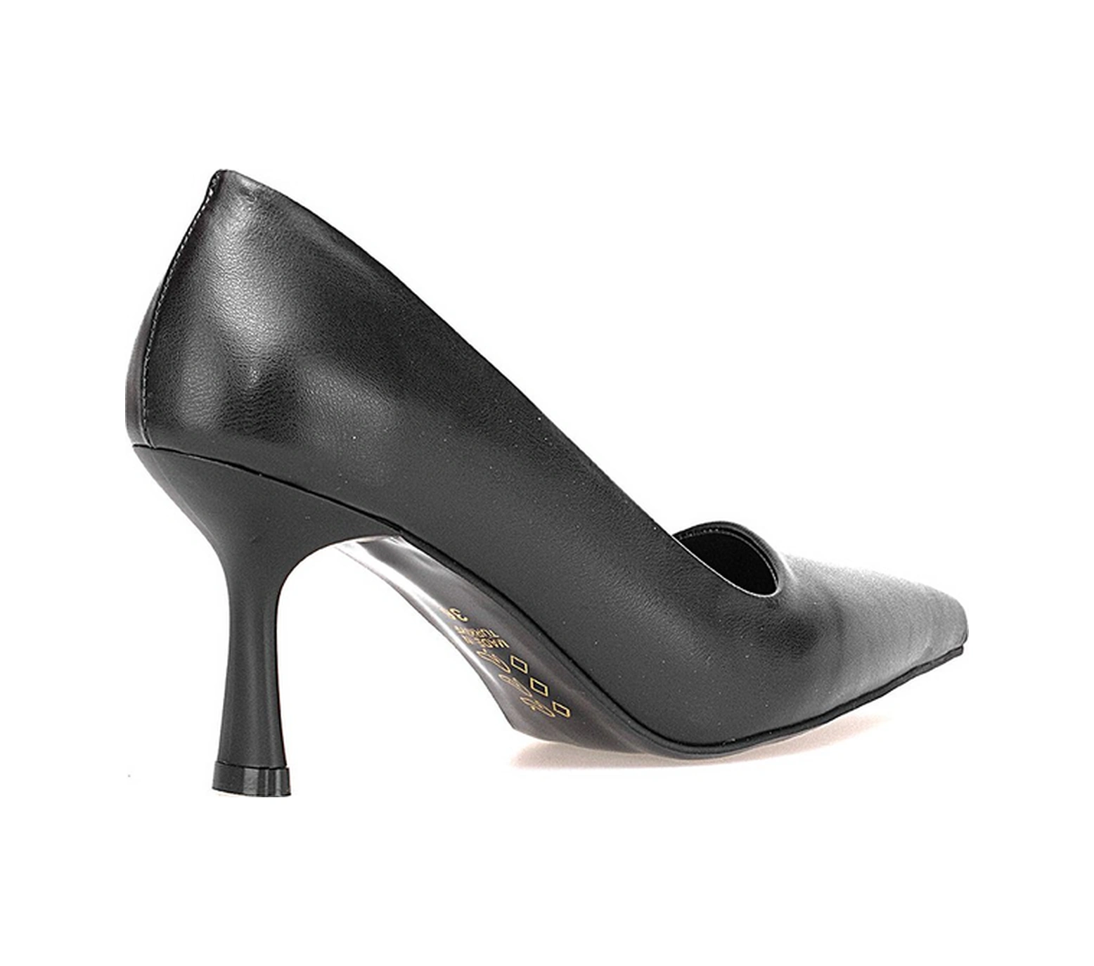 Elit 25kmst1111c Kadın Klasik Topuklu Ayakkabı Siyah Siyah