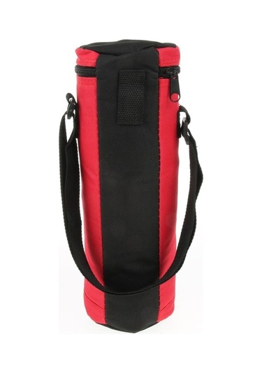 Trendooze Oxford Silindir Soğutucu Çanta Kırmızı Renkli Yalıtımlı Kırmızı