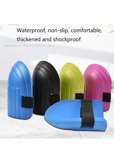 1 Set Cy-0150 İşçi Koruma Diz Koruyucu İnşaat Diz Çökmüş İş Koruyucu Pembe