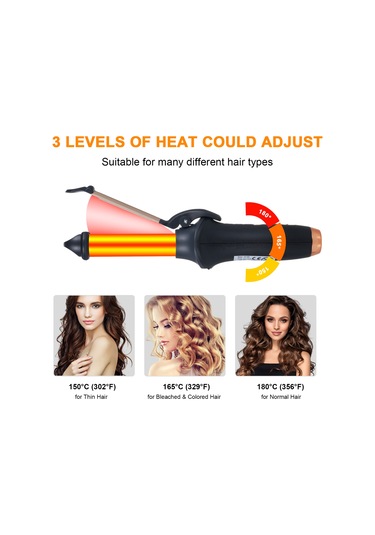 Moveevo Kablosuz Bukle Makinesi Şarj Edilebilir Modeller Pano Ev Zararsız Saç Düz Bukle Çift Kullanımlı Taşınabilir