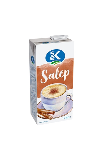 Sek Salep 1 Litre X 12 Adet Gerçek Sütle Hazırlanmış Yoğun Kıvamlı Sıcak İçecek