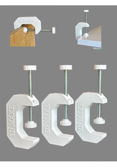 3 Adet 44mm G Mengene