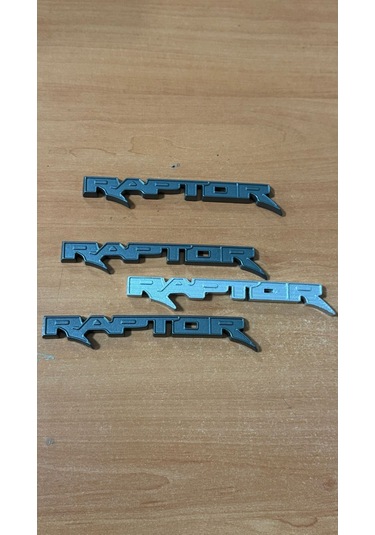 Ford Ranger F150 Gen3 Raptor Kaput Kaplama Scoop Yazısı 2 Adet