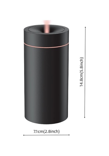 Myinkai Renkli Araba Usb Monte Difüzör Makinesi Mini Taşınabilir