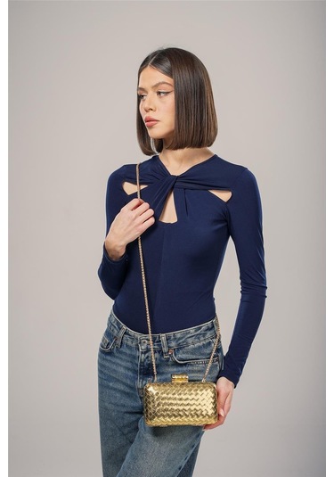 Ççs Kadın 17776 Omuz Askılı El Çantası Altın