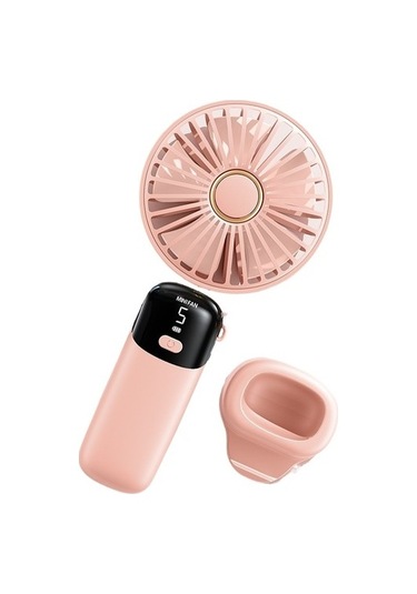 Mkjınmeı Yeni Mini Katlanabilir El Tipi Vantilatör 1936 Pembe