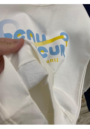 Lacıel Parıs Sloganlı Tenis Erkek Çocuk Eşofman Takım Beyaz
