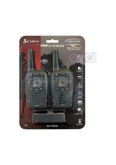 Aselsan Cobra PM-865 PMR El Telsiz Tekne Balıkçılık Güvenlik