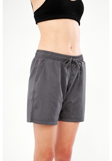 Fantasy Kadın Füme Cepli Hızlı Kuruyan Deniz Şortu Edy6110f Füme