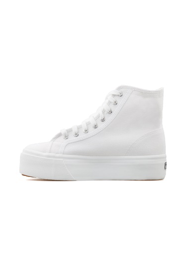 Superga 2708 Hi Top  Kadın Günlük Ayakkabı S41273W-901-Sp Beyaz