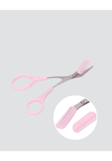 Hassas Kesim İçin Kavisli Yüz Bakım Makası 0