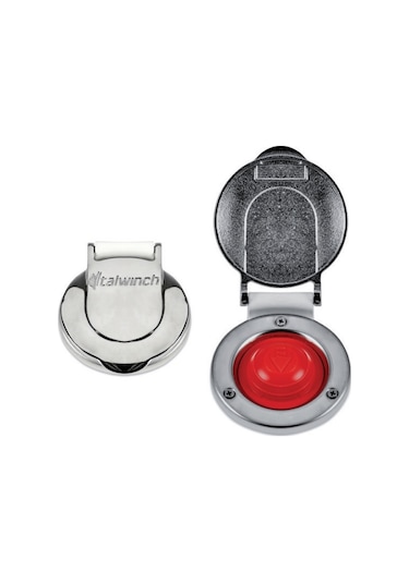 Italwinch Güverte Ayak Şalteri Up-Down Krom Çift