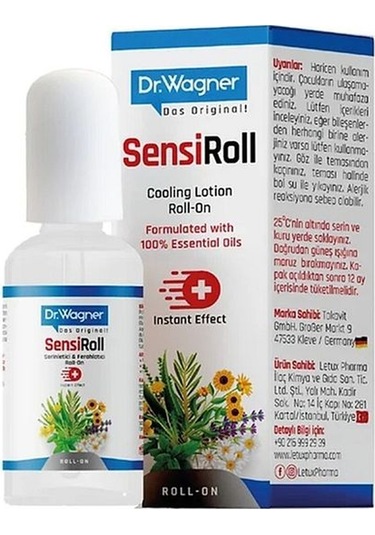 Dr. Wagner Sensirol Roll-On Deodorant 20 ML + Buzy Spray 100 ML
