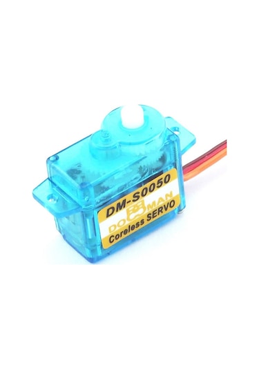 Dm-S0050 Servo Motor Rc Doman Mikro Plastik Dişli 1Kg.Cm Tork