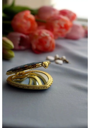 Moltobello Make-up İçin Cep Tipi Katlanır Ayna 156302520 Açık Mavi