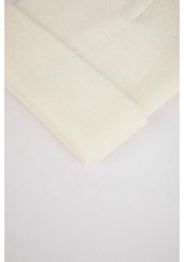 Defacto Kadın Kışlık Bere Ekru