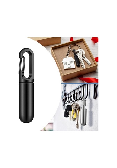 Pazly Yürüyüş Suntek Siyah Konteyner Kolye Kamp Için Hap Cep İb Diğer