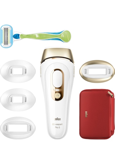 Braun Silk Expert Pro 5 PL5382 Çanta-Venüs Tıraş Makinesi 4 Başlık İle Evde Tüy Alma IPL