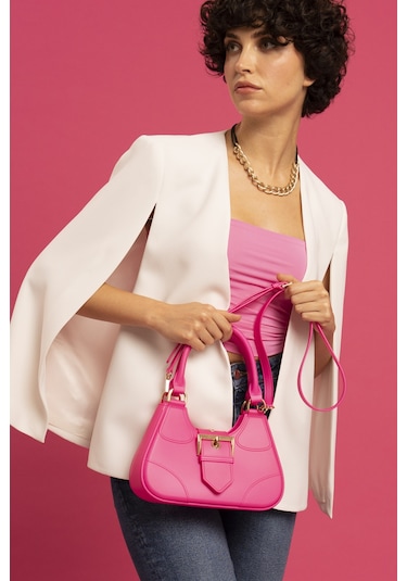 Sisley Sly 004 El Çantası Std / Fuşya Fuşya