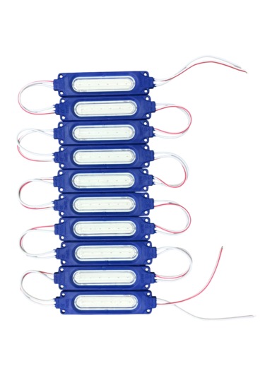 Parmak Lamba Cob Led Mavi 24v 10'lu Br 040 99 75
