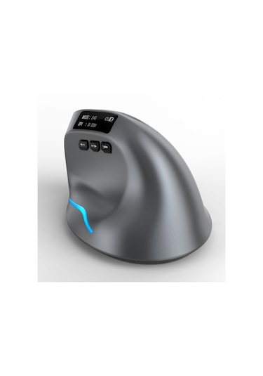 Hallow Zelotes F-26C Dikey Ergonomik Bluetooth Led Ekran Mouse