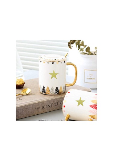 1 Rulo Beş Yıldızlı Çıkartma Teşekkür Ederim Çıkartmaları Altın Çok Renkli