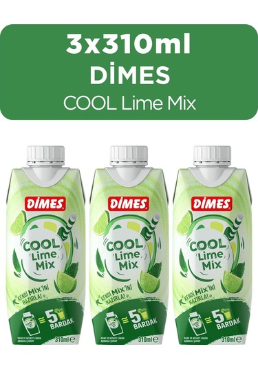 Cool Lime Mix 310 Ml 3 Adet
