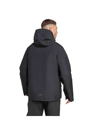 Adidas Terrex Mt 3ın1 Down Erkek Outdoor Mont Jv6242 Siyah Siyah