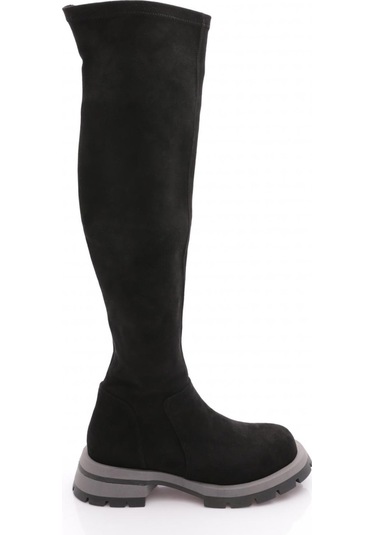 Dgn 4006 Kadin Knee High Çizme Siyah Geyik Dgn 4006 Kadin Knee High Çizme Siyah Geyik