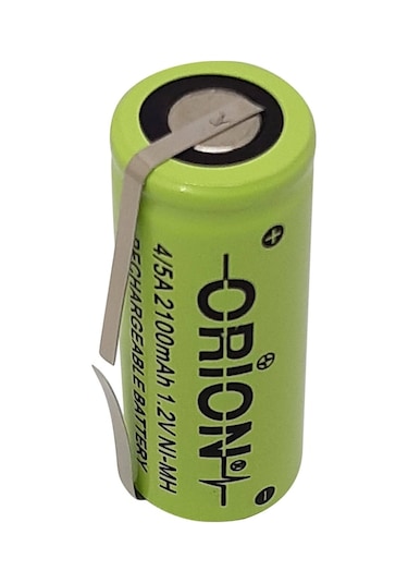 Orion 1.2v 4/5A 17 MM 43 MM Ölçüleriinde Şarjlı Diş Fırçası Pili