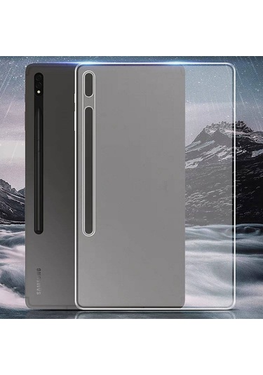 Samsung Galaxy Uyumlu Tab S9 Ultra Sm-x910 Kılıf Tablet Hibrit Silikon Case Kapak